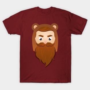 Cute Bear Hipster T-Shirt